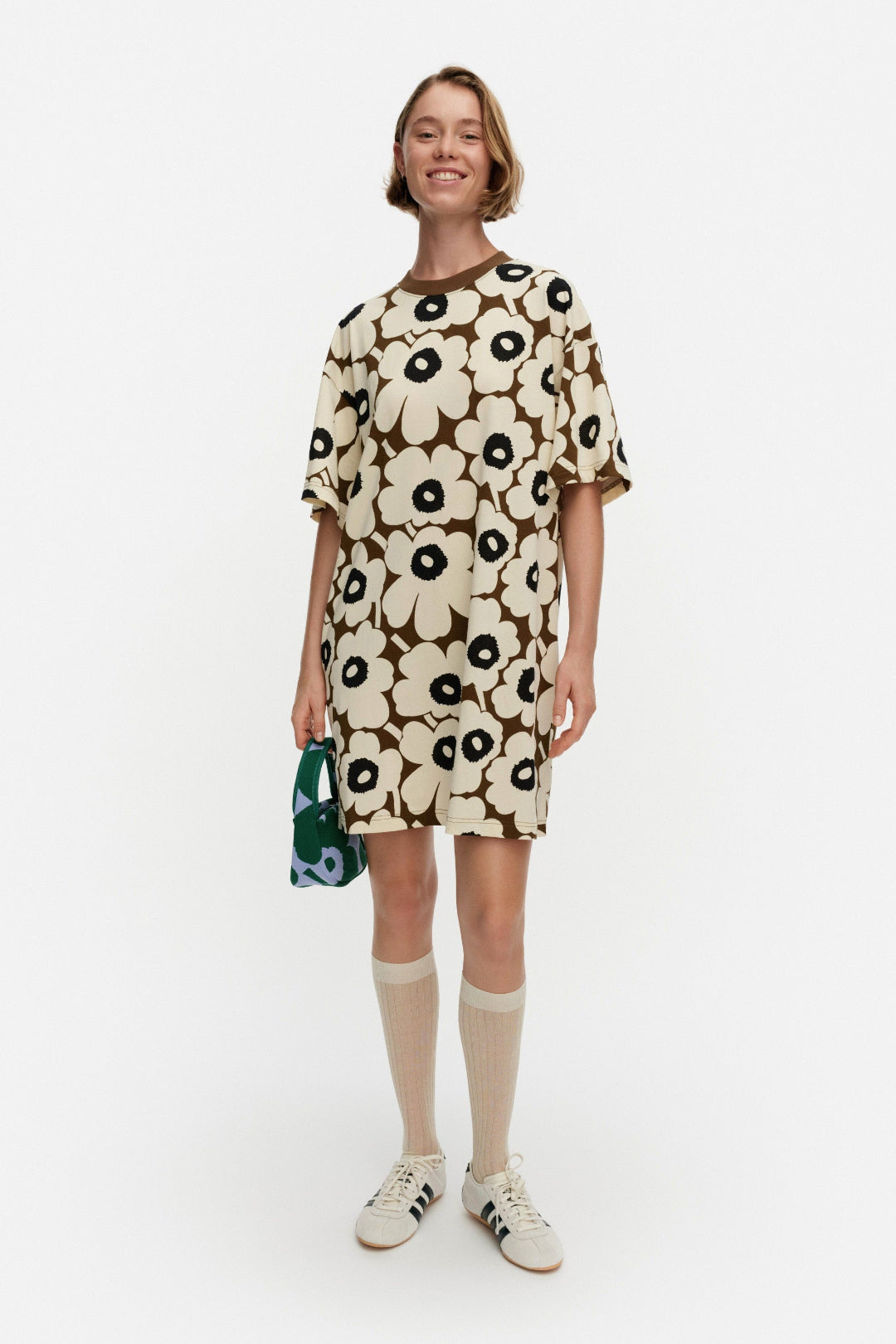 Marimekko Palikka Unikko T-Shirt Dress