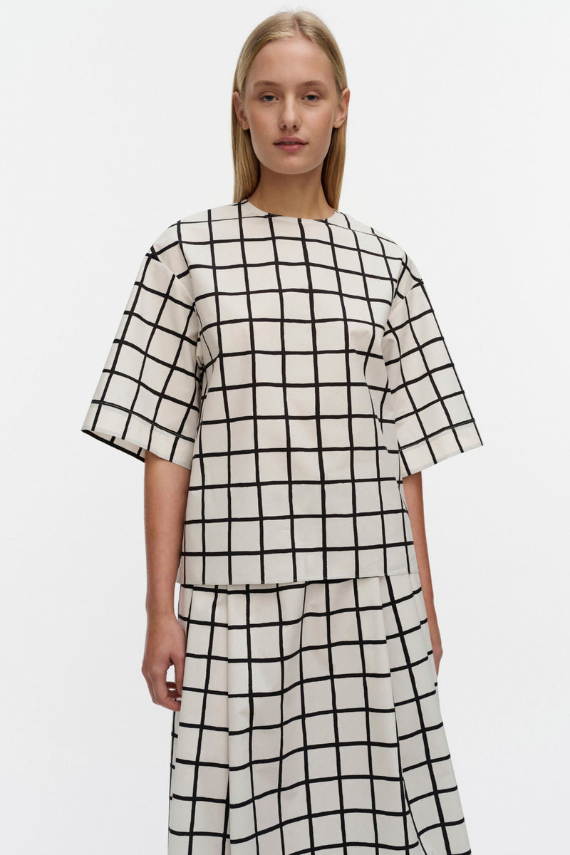 Marimekko Kansio Iso Ruutu Blouse – Nordic Labels