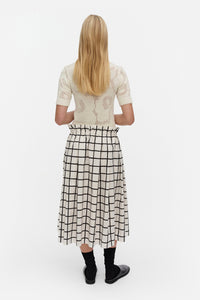 Marimekko Kirjoitus Iso Ruutu Skirt