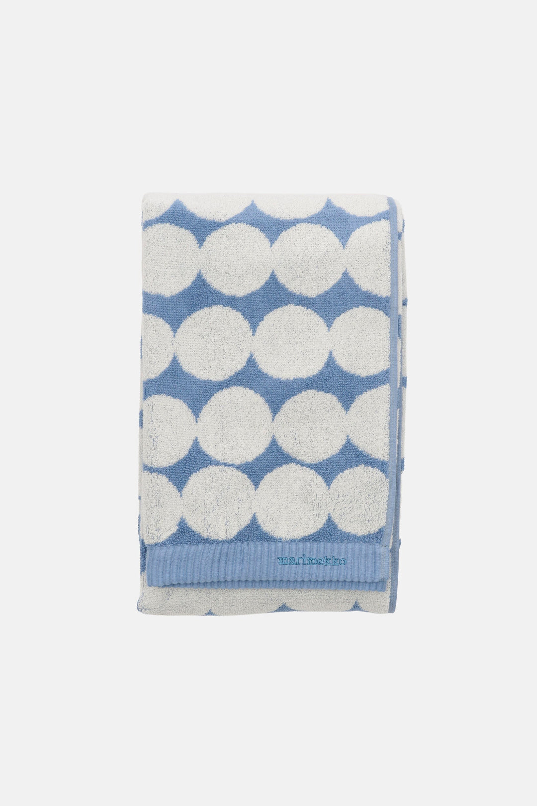 Marimekko Räsymatto Dusty Blue Bath Towel