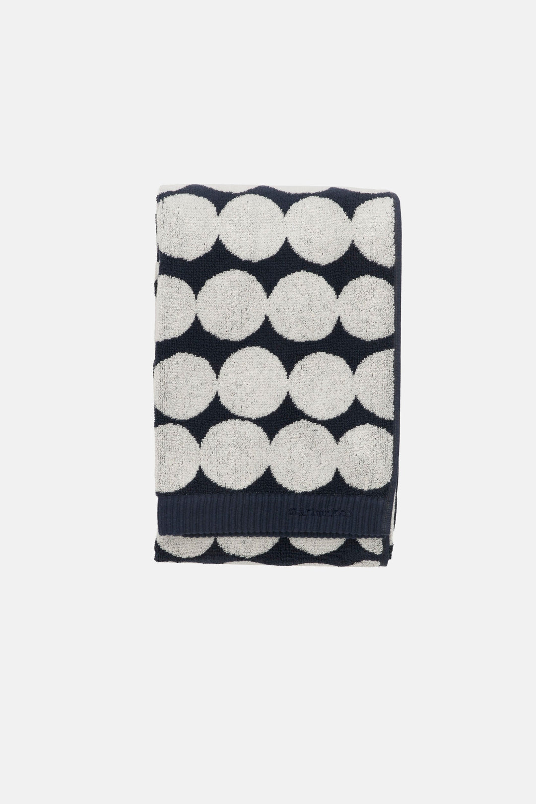 Marimekko Räsymatto Charcoal Bath Towel