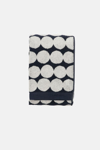 Marimekko Räsymatto Charcoal Bath Towel