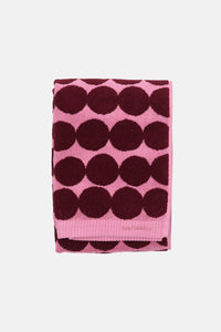 Marimekko Räsymatto Wine Red Bath Towel