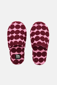 Marimekko Räsymatto Wine Red Slippers
