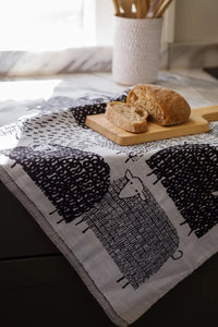 Lapuan Kankurit Päkäpäät Black Tea Towel