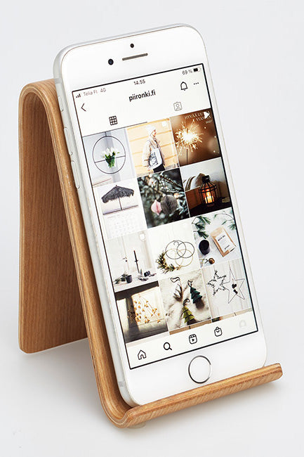 Piironki Helsinki Wooden Phone Stand
