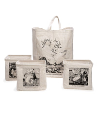 Piironki Helsinki Moomin Linen Storage Basket Just a Thought