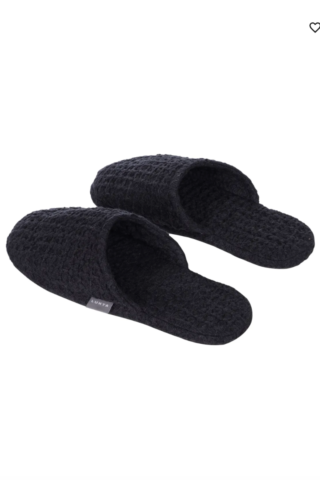 Luhta Linen Slippers