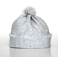 Knitworks Baby Blanket & Beanie Grey