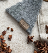 Lübech Living Tree Felt Ornament Grey