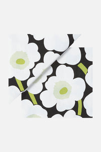 Marimekko Unikko Black Cocktail Napkins