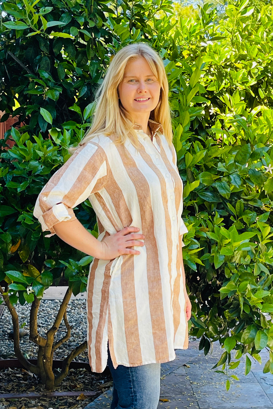 Piironki Helsinki Linen Anna Shirt Dress