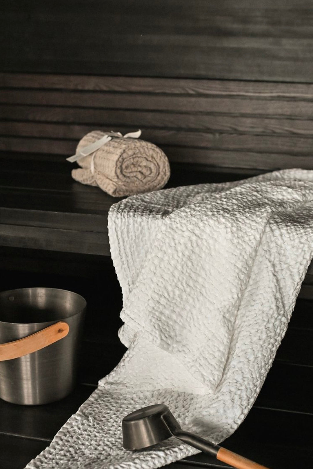 Anno Puro Organic Sauna Bench Cover Sand