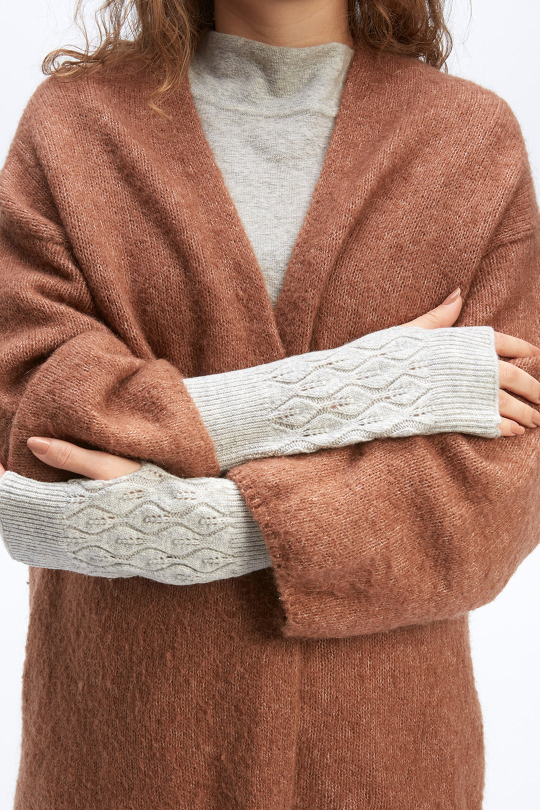 Piironki Helsinki Cashmere Mix Arm Warmers Grey