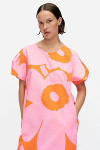 Marimekko Avomeri Unikko Cotton Poplin Dress