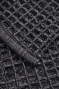 Luhta Rouhe Black Bath Mat