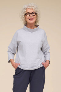 Puuvillatehdas Bella Shirt Grey