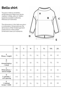 Puuvillatehdas Bella Shirt Blue