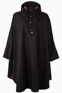 Danefæ København Danerain Poncho Black