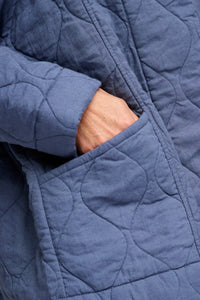 Moshi Moshi Mind Touch Linen Blue Jacket