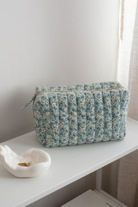 Piironki Helsinki Daisy Blue Cosmetic Bag