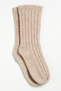 Piironki Helsinki Cashmere Mix Socks Beige
