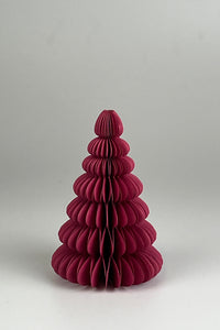 Piironki Helsinki Paper Tree Cranberry 17cm