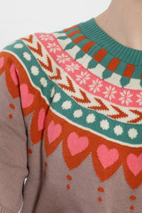 Danefæ København Daneblomme Knit Dress