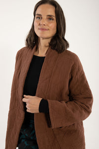 Danefæ København Danekatrin Quilted Jacket Brown