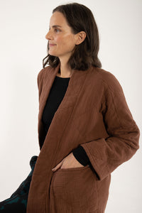 Danefæ København Danekatrin Quilted Jacket Brown