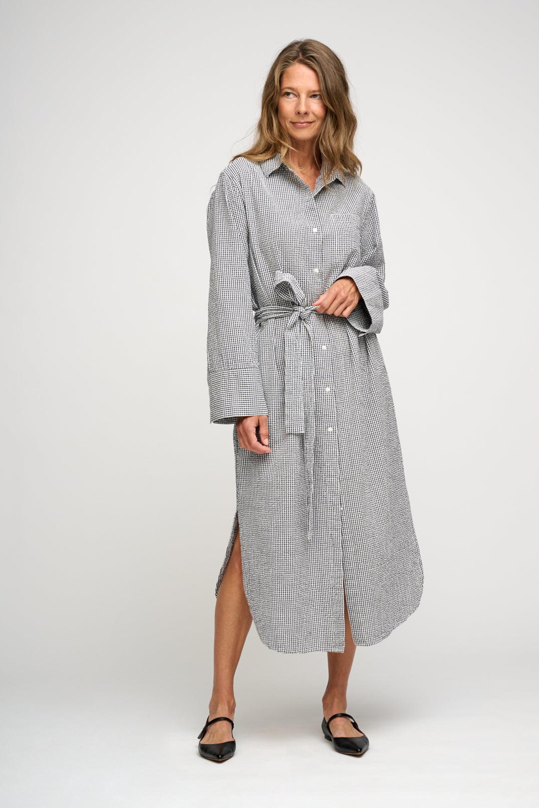Moshi Moshi Mind Daylight Shirtdress Gingham