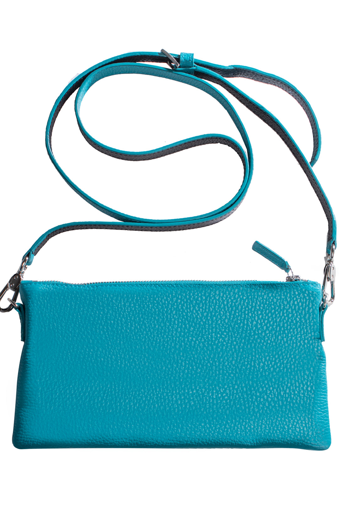 Ratia Elina Turquoise Leather Handbag