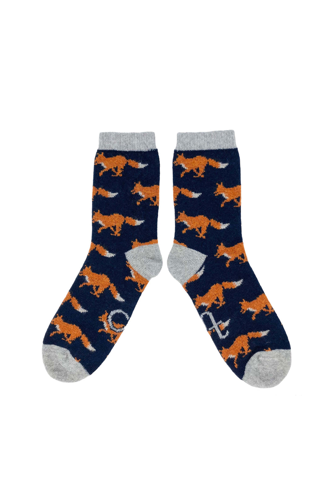 Catherine Tough Women's Lambswool Running Fox Ankle Socks