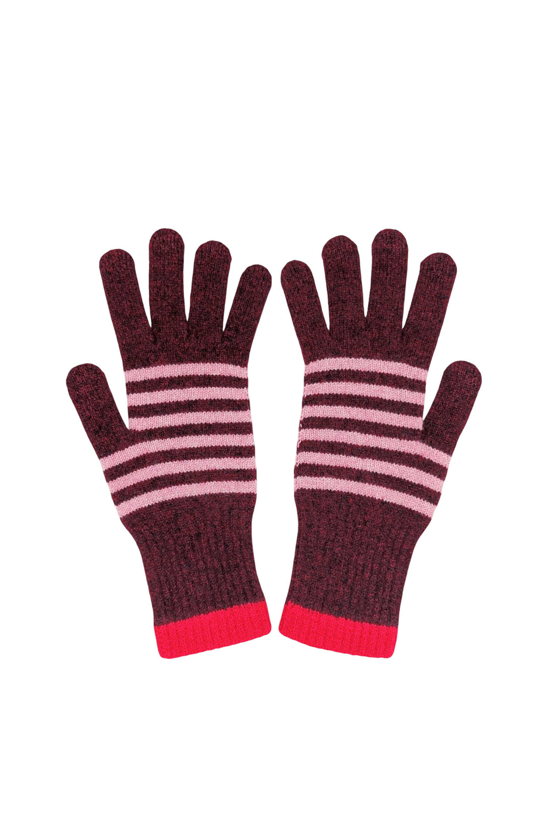 Catherine Tough Women's Lambswool Red Gloves