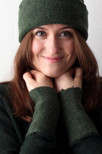 Knitworks Knitted Moss Wrist Warmers