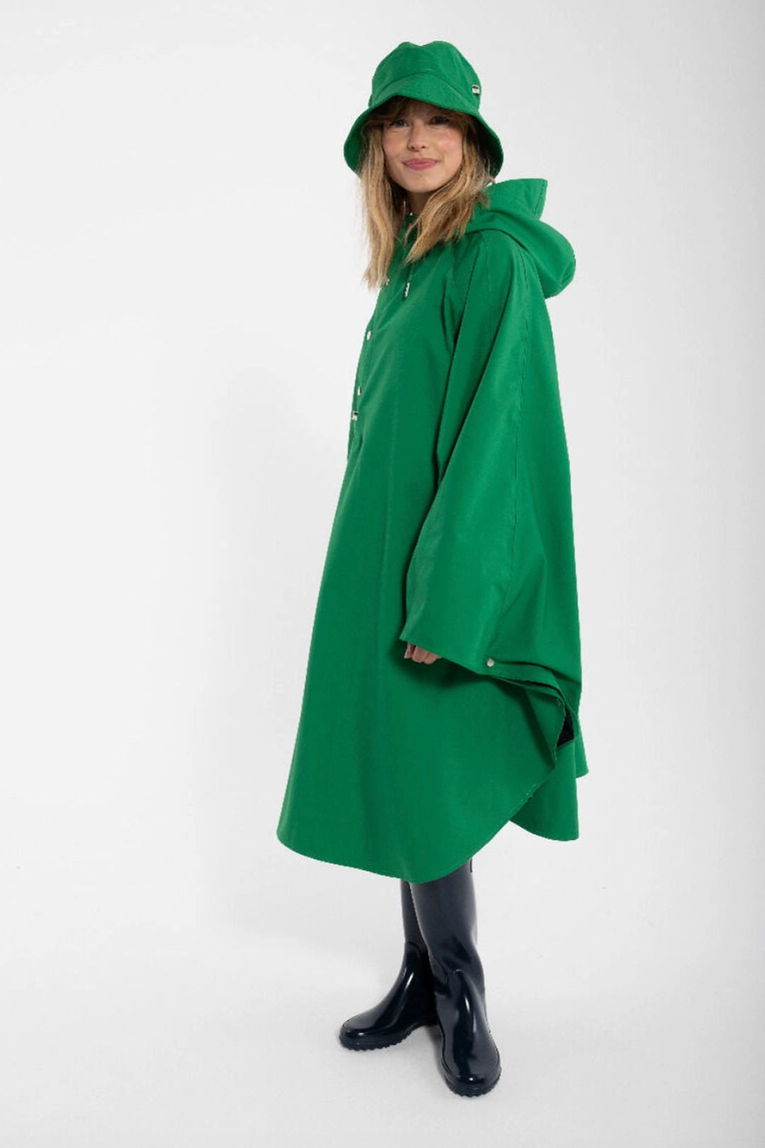 Danefæ København Danerain Poncho Green