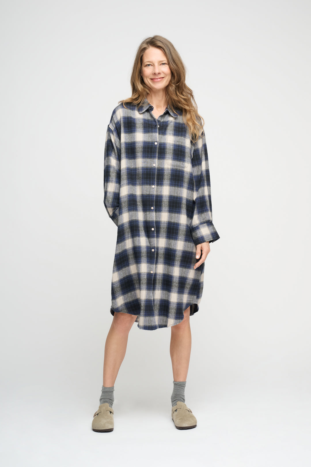 Moshi Moshi Mind Haven Shirtdress Check
