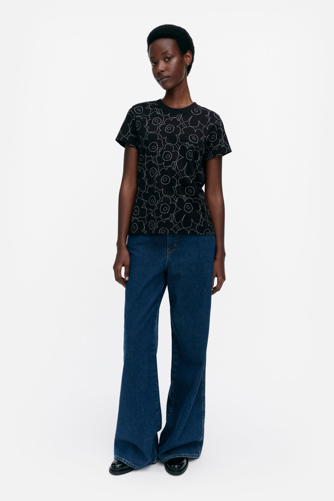 Marimekko Heleys Piirto Unikko T-Shirt