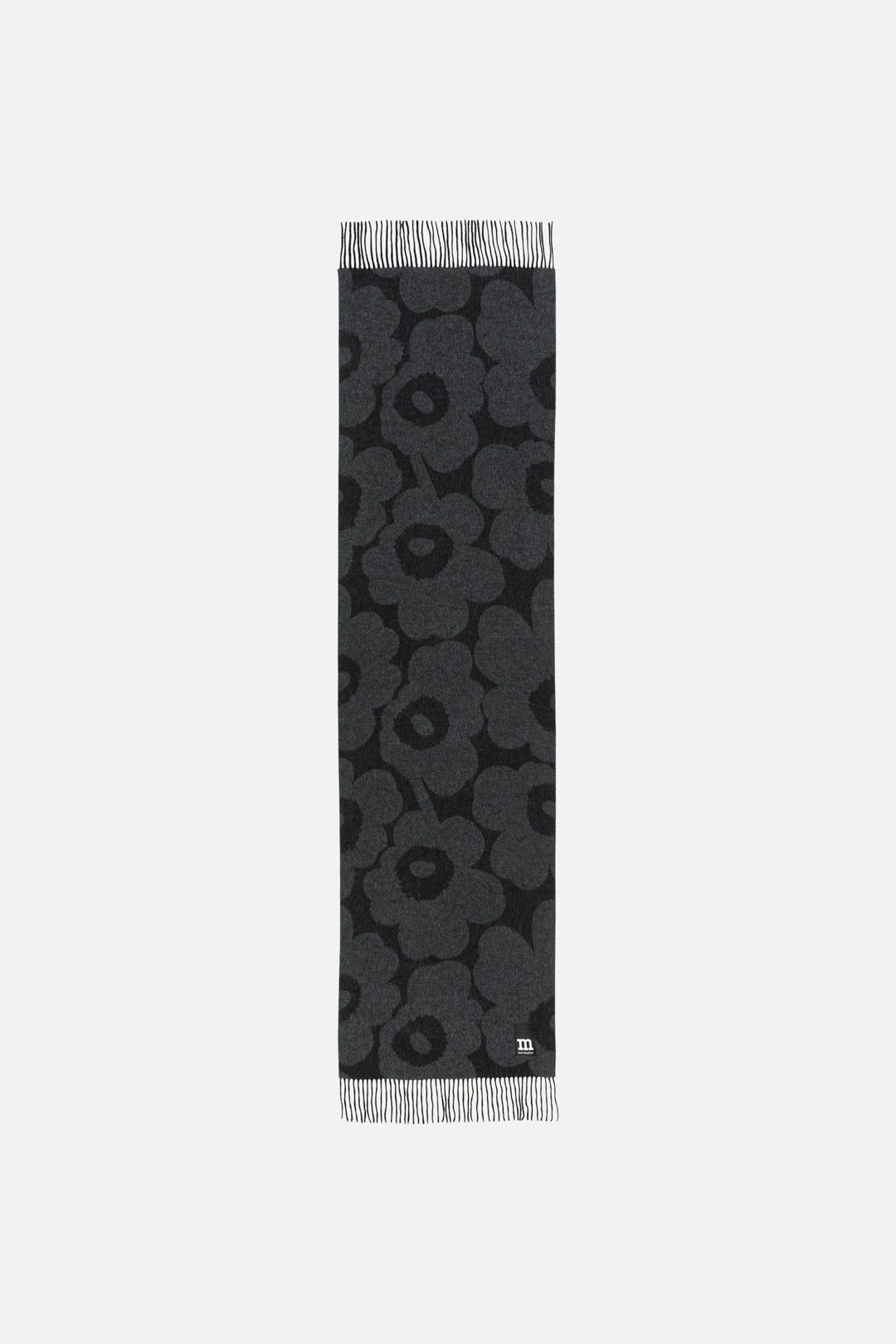 【新品Marimekko】Unikko柄　イタリア製 Marimekko Knitted Unikko Shoulderbag Black – Nordic Labels