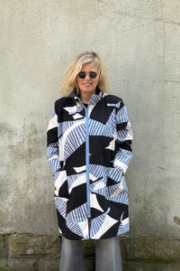 Upcycled A-line Jacket size M/L