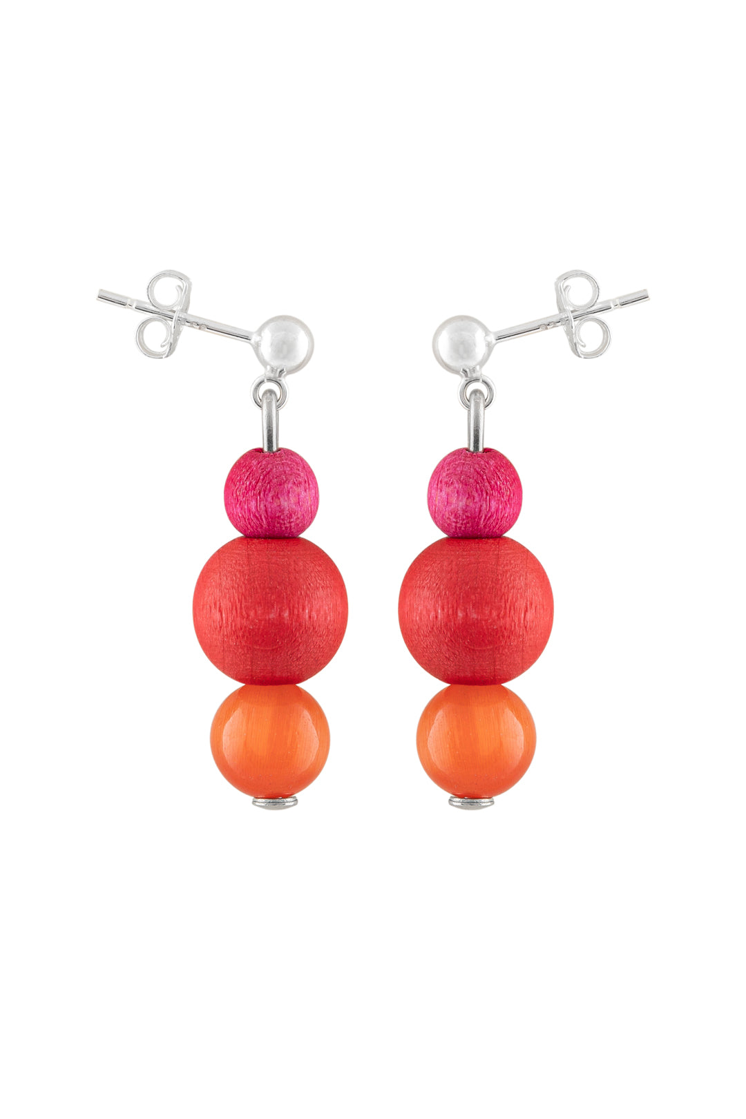 Aarikka Irene Red Earrings