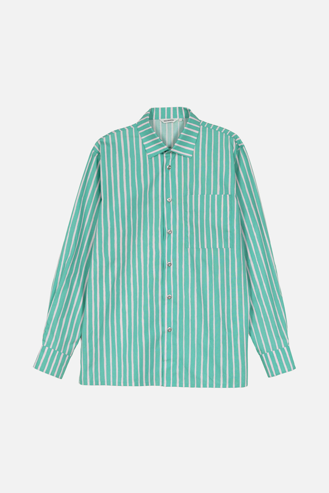 Marimekko Jokapoika Mint Green/Light Pink Shirt – Nordic Labels