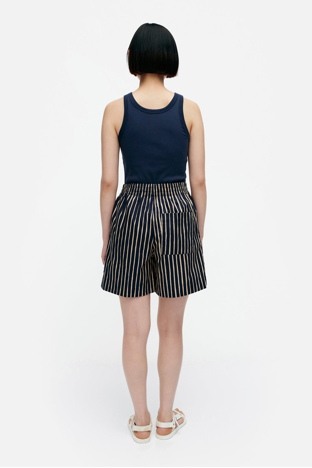 Marimekko Kioski Jokapoika Shorts Dark Navy