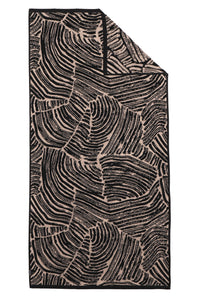 Ratia Kalliolla Black/Sand Towels
