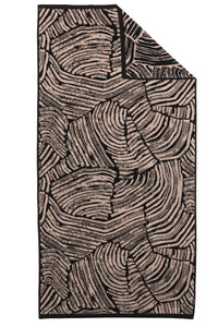 Ratia Kalliolla Black/Sand Towels