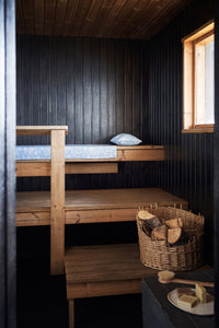 Kauniste Finland Sauna Linen Bench Cover