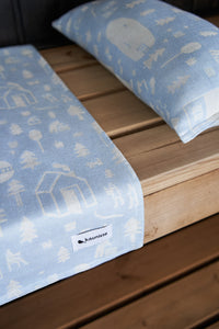 Kauniste Finland Sauna Linen Bench Cover