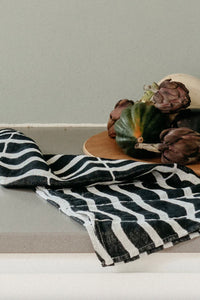 Aarikka Maius Kitchen Towel Black