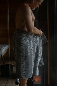 Lapuan Kankurit  Koivu Linen Terry Bath Towel