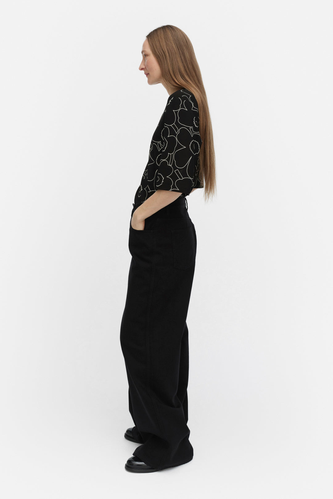 Marimekko Kollaasi Piirto Unikko Shirt